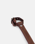 Temple Leather Carry Handle - Dark Brown