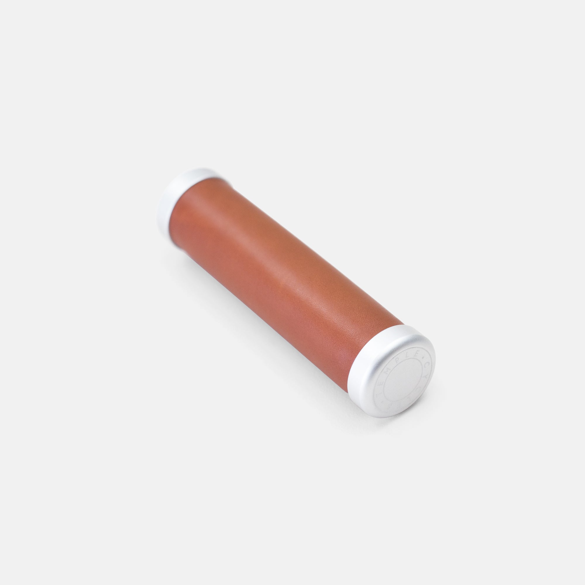 Temple Premium Leather Grips - Light Brown